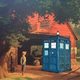 Image for article titled The Time Travelers Hidden In Thrift Store Paintings